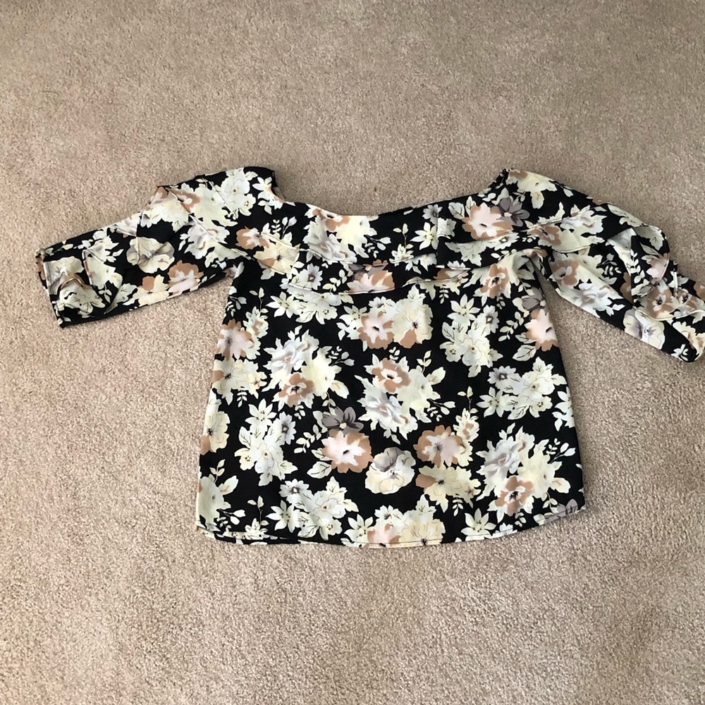 Collective concepts off the shoulder top